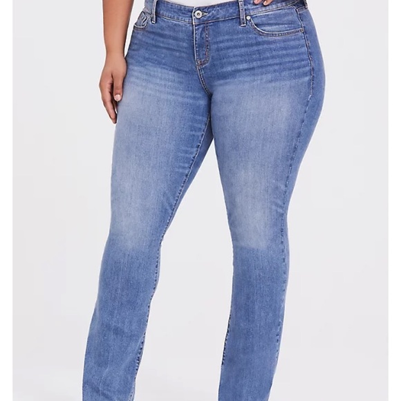 Torrid SLIM BOOT JEAN - LIGHT WASH 16R